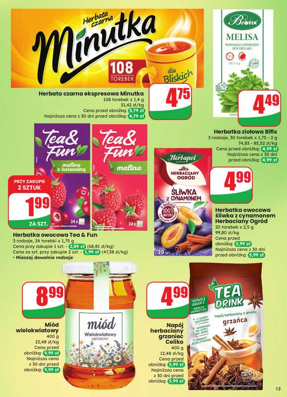 Dino - gazetka promocyjna Gazetka od środy 12.11 do wtorku 18.11 - strona 13