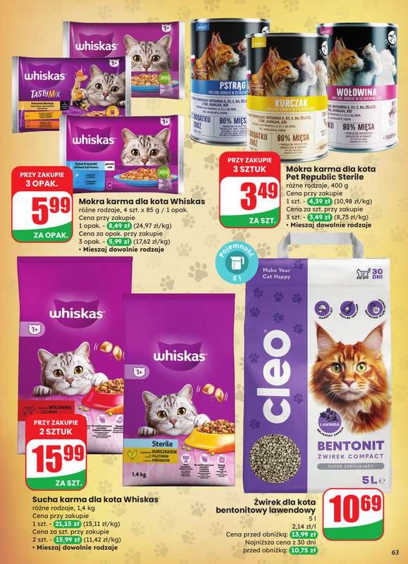 Dino - gazetka promocyjna Gazetka od środy 12.11 do wtorku 18.11 - strona 63