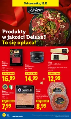 Lidl - gazetka promocyjna Oferta od czwartku od czwartku 13.11 do soboty 15.11 - strona 32