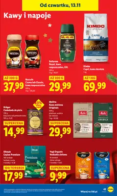 Lidl - gazetka promocyjna Oferta od czwartku od czwartku 13.11 do soboty 15.11 - strona 43