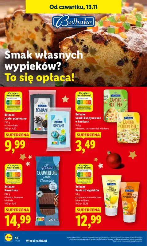Lidl - gazetka promocyjna Oferta od czwartku od czwartku 13.11 do soboty 15.11 - strona 50