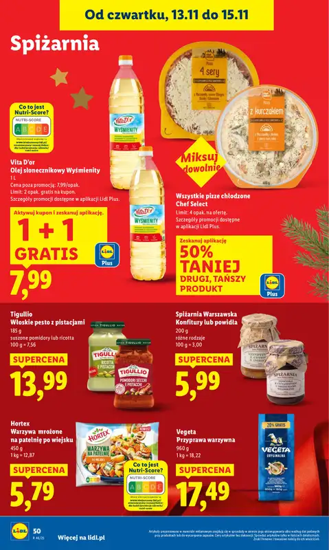 Lidl - gazetka promocyjna Oferta od czwartku od czwartku 13.11 do soboty 15.11 - strona 52
