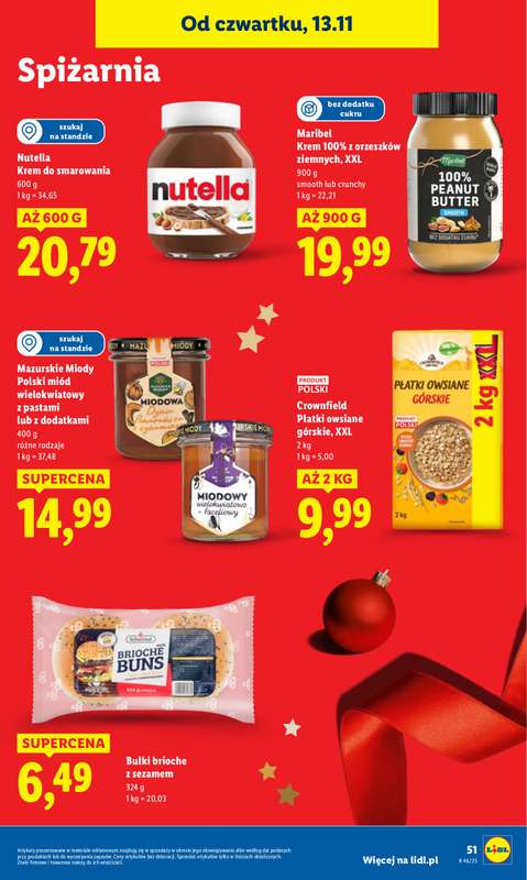 Lidl - gazetka promocyjna Oferta od czwartku od czwartku 13.11 do soboty 15.11 - strona 53