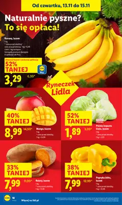 Lidl - gazetka promocyjna Oferta od czwartku od czwartku 13.11 do soboty 15.11 - strona 18