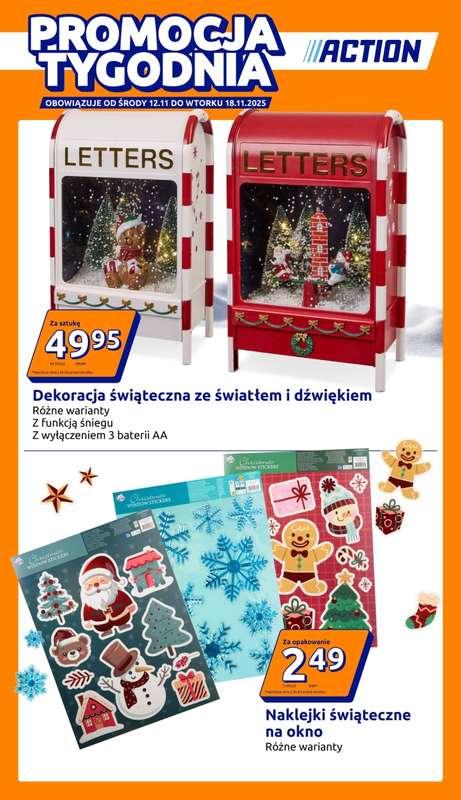 Action - gazetka promocyjna Gazetka od środy 12.11 do wtorku 18.11
