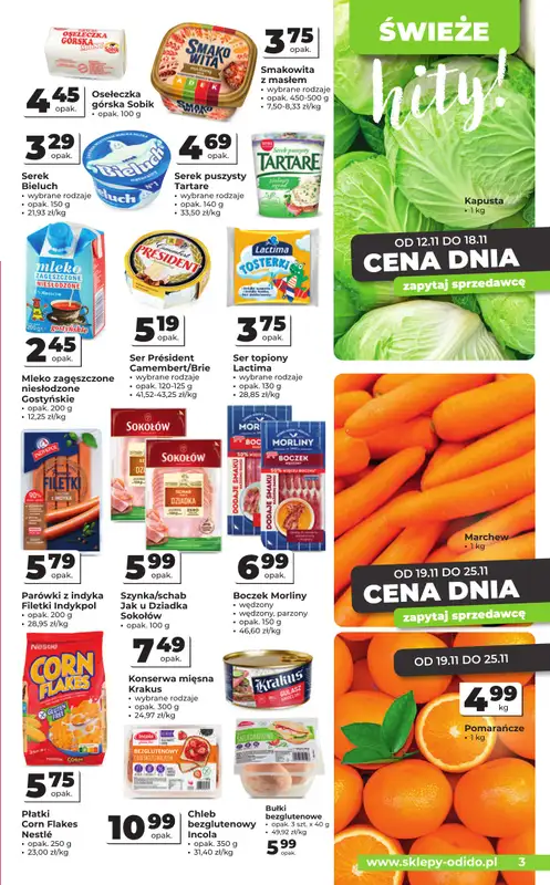 Odido - gazetka promocyjna Gazetka od środy 12.11 do wtorku 25.11 - strona 3