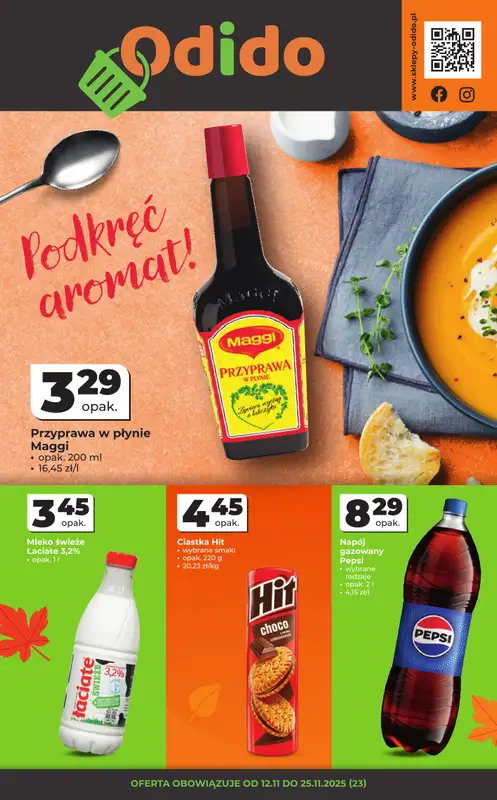 Odido - gazetka promocyjna Gazetka od środy 12.11 do wtorku 25.11