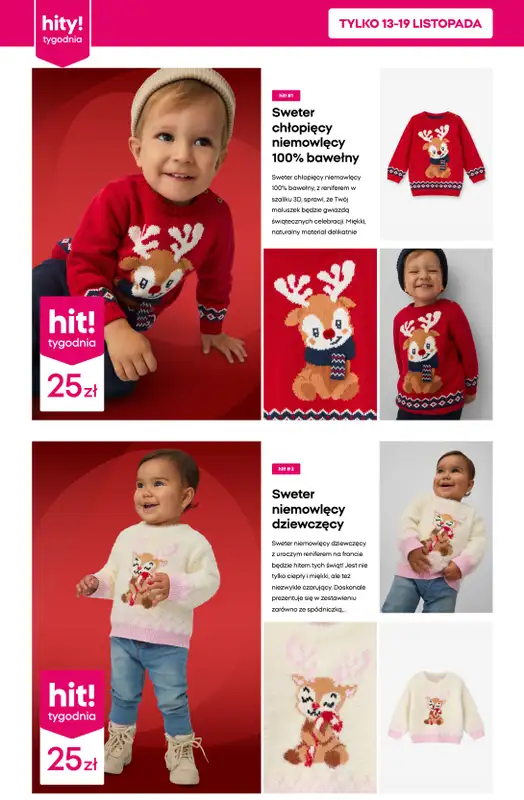 Pepco - gazetka promocyjna Hity tygodnia od czwartku 13.11 do środy 19.11 - strona 2