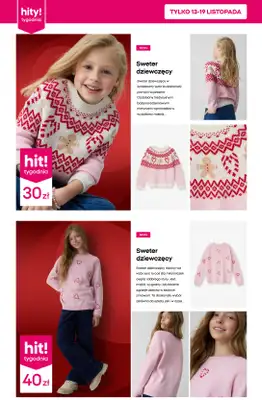 Pepco - gazetka promocyjna Hity tygodnia od czwartku 13.11 do środy 19.11 - strona 4