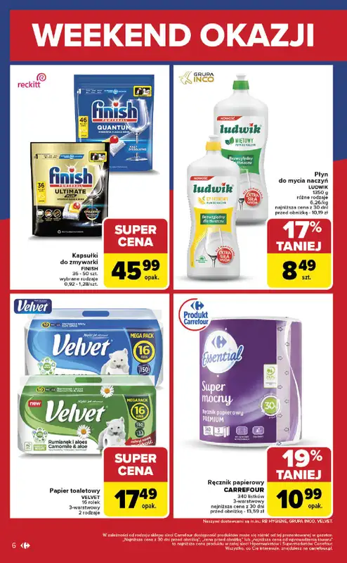 Carrefour - gazetka promocyjna Gazetka Weekend promek już od czwartku od czwartku 13.11 do soboty 15.11 - strona 6