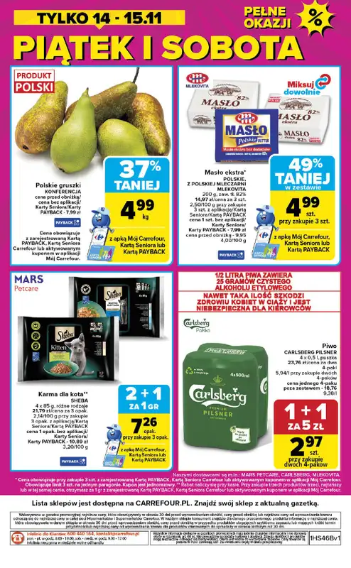 Carrefour - gazetka promocyjna Gazetka Weekend promek już od czwartku od czwartku 13.11 do soboty 15.11 - strona 8