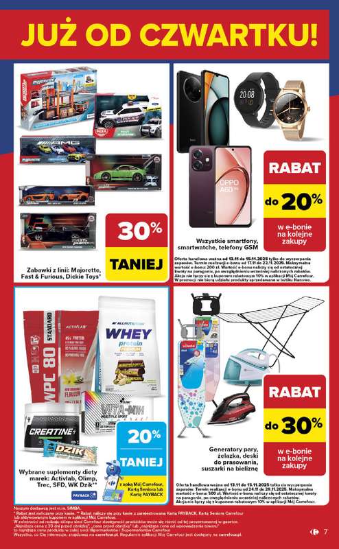 Carrefour - gazetka promocyjna Gazetka Weekend promek już od czwartku od czwartku 13.11 do soboty 15.11 - strona 7