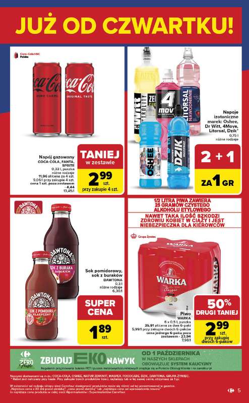Carrefour Market - gazetka promocyjna Gazetka Weekend promek już od czwartku od czwartku 13.11 do soboty 15.11 - strona 5