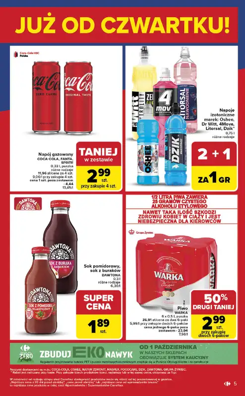 Carrefour Market - gazetka promocyjna Gazetka Weekend promek już od czwartku od czwartku 13.11 do soboty 15.11 - strona 5