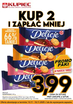 Kupiec - gazetka promocyjna Promopaki od środy 12.11 do wtorku 18.11 - strona 3