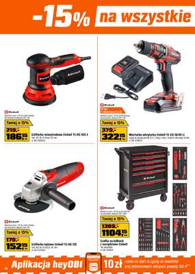 OBI - gazetka promocyjna Gazetka od środy 12.11 do wtorku 02.12 - strona 14