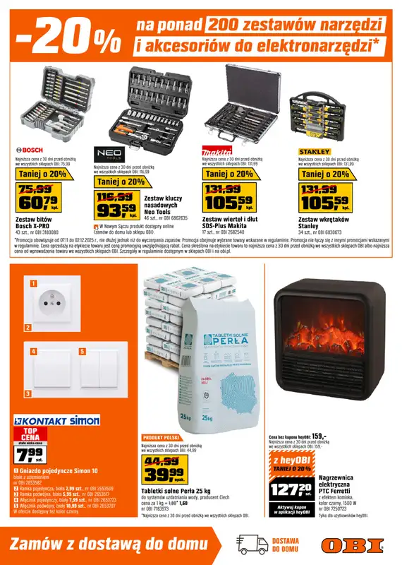 OBI - gazetka promocyjna Gazetka od środy 12.11 do wtorku 02.12 - strona 11