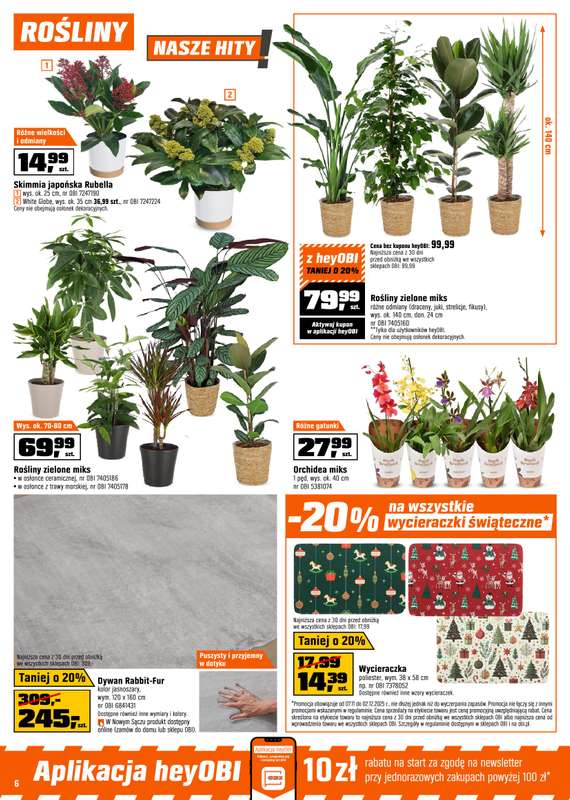 OBI - gazetka promocyjna Gazetka od środy 12.11 do wtorku 02.12 - strona 6