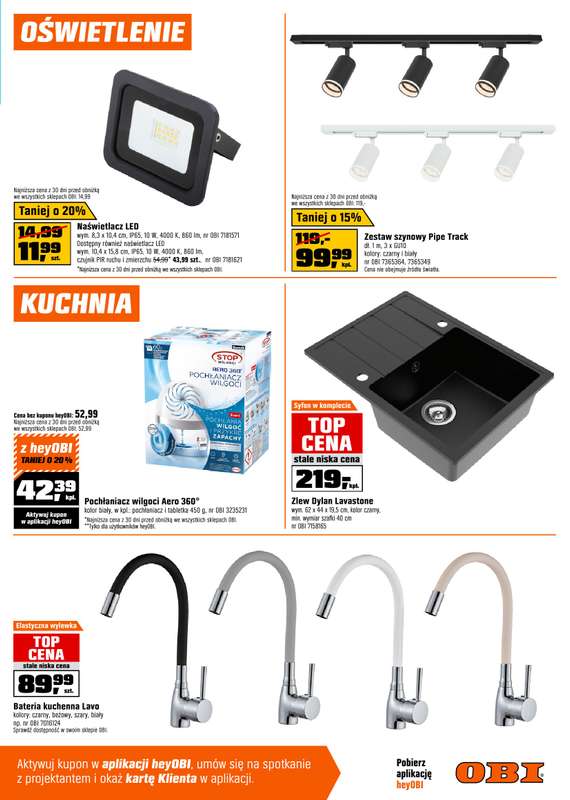 OBI - gazetka promocyjna Gazetka od środy 12.11 do wtorku 02.12 - strona 5