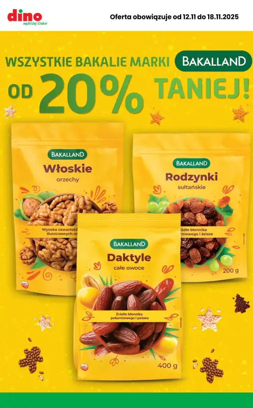 Dino - gazetka promocyjna MEGA promocje! od środy 12.11 do wtorku 18.11 - strona 4
