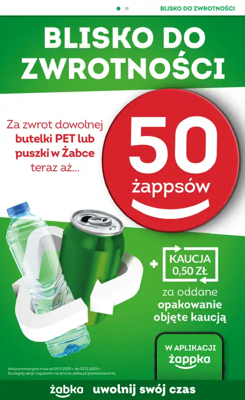 Żabka - gazetka promocyjna Gazetka od środy 05.11 do wtorku 18.11 - strona 30