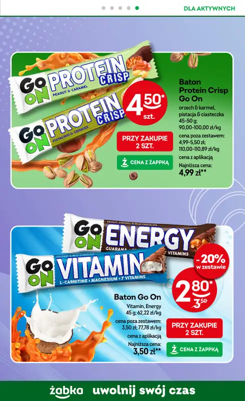 Żabka - gazetka promocyjna Gazetka od środy 05.11 do wtorku 18.11 - strona 64