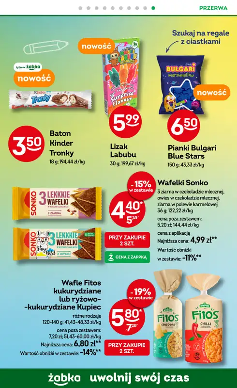 Żabka - gazetka promocyjna Gazetka od środy 05.11 do wtorku 18.11 - strona 57