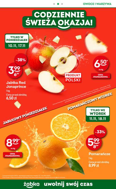 Żabka - gazetka promocyjna Gazetka Spożywcza od środy 05.11 do wtorku 18.11 - strona 10