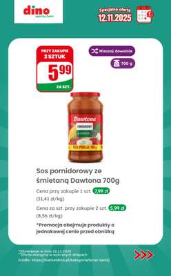 Dino - gazetka promocyjna Specjalna oferta na 12.11.2025 - promocje spoza gazetki od środy 12.11 do środy 12.11 - strona 7