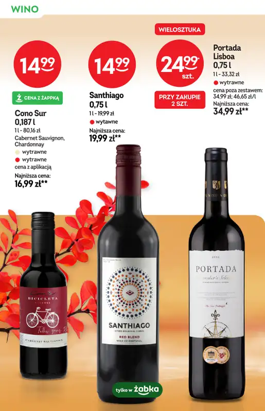 Żabka - gazetka promocyjna Katalog Win od środy 12.11 do wtorku 25.11 - strona 18