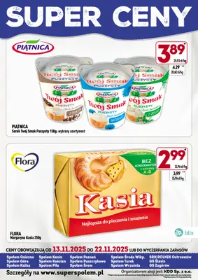 Społem - Blisko i Korzystnie - gazetka promocyjna Super ceny! od czwartku 13.11 do soboty 22.11 - strona 3