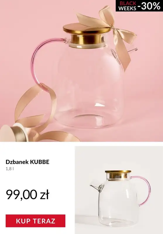 BLACK FRIDAY - gazetka promocyjna Homla | -30% na tysiące produktów od środy 12.11 do niedzieli 16.11 - strona 5