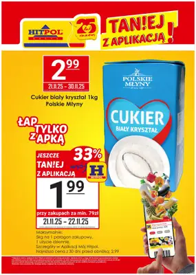 Hitpol - gazetka promocyjna Taniej z Aplikacją Mój Hitpol! od piątku 21.11 do niedzieli 30.11 - strona 2