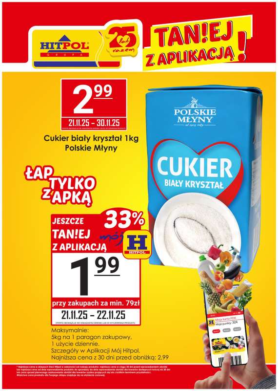 Hitpol - gazetka promocyjna Taniej z Aplikacją Mój Hitpol! od piątku 21.11 do niedzieli 30.11 - strona 2