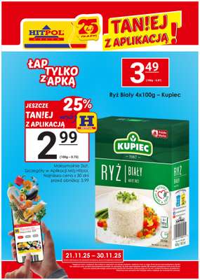 Hitpol - gazetka promocyjna Taniej z Aplikacją Mój Hitpol! od piątku 21.11 do niedzieli 30.11 - strona 3