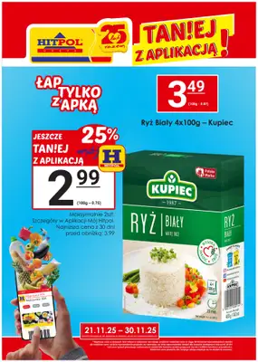 Hitpol - gazetka promocyjna Taniej z Aplikacją Mój Hitpol! od piątku 21.11 do niedzieli 30.11 - strona 3