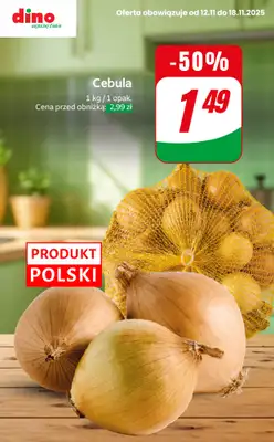 Dino - gazetka promocyjna Do -50% taniej od czwartku 13.11 do wtorku 18.11 - strona 8