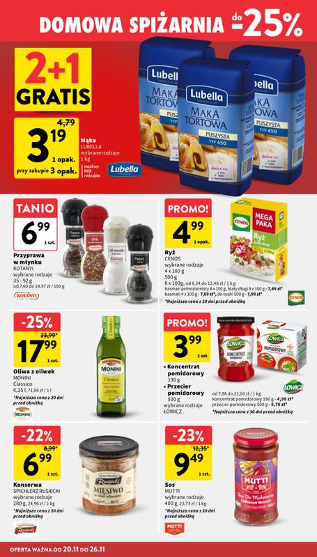Intermarche - gazetka promocyjna Gazetka od czwartku 20.11 do środy 26.11 - strona 30