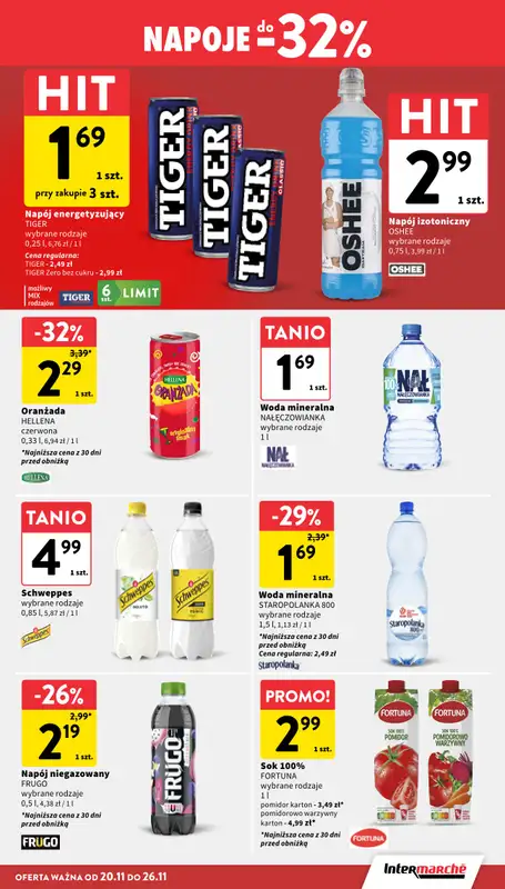 Intermarche - gazetka promocyjna Gazetka od czwartku 20.11 do środy 26.11 - strona 33