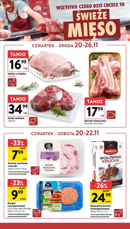 Intermarche - gazetka promocyjna Gazetka od czwartku 20.11 do środy 26.11 - strona 20