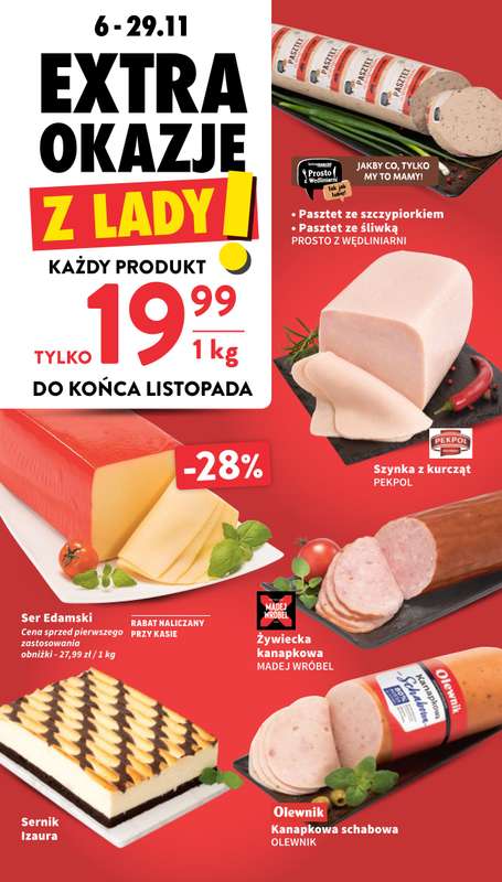 Intermarche - gazetka promocyjna Gazetka od czwartku 20.11 do środy 26.11 - strona 22