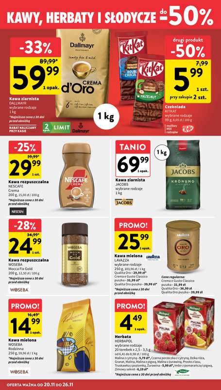Intermarche - gazetka promocyjna Gazetka od czwartku 20.11 do środy 26.11 - strona 32