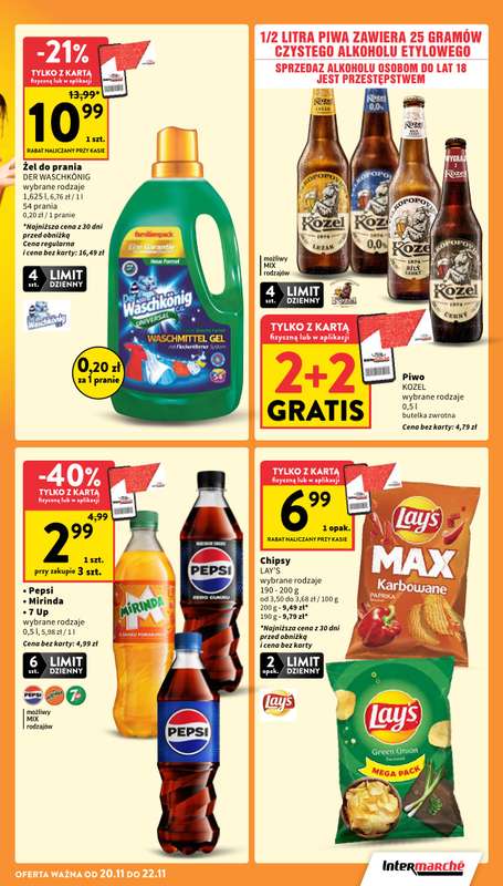 Intermarche - gazetka promocyjna Gazetka od czwartku 20.11 do środy 26.11 - strona 5