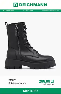 Deichmann - gazetka promocyjna Nowa kolekcja butów damskich Bench i Esprit od środy 12.11  - strona 5