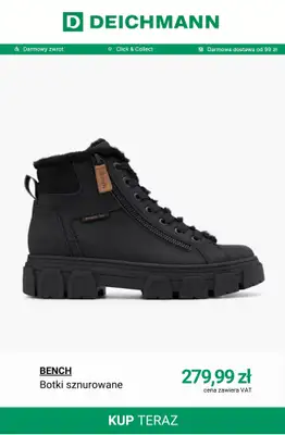 Deichmann - gazetka promocyjna Nowa kolekcja butów damskich Bench i Esprit od środy 12.11  - strona 12