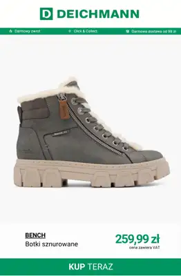 Deichmann - gazetka promocyjna Nowa kolekcja butów damskich Bench i Esprit od środy 12.11  - strona 8