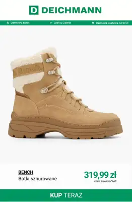 Deichmann - gazetka promocyjna Nowa kolekcja butów damskich Bench i Esprit od środy 12.11  - strona 14