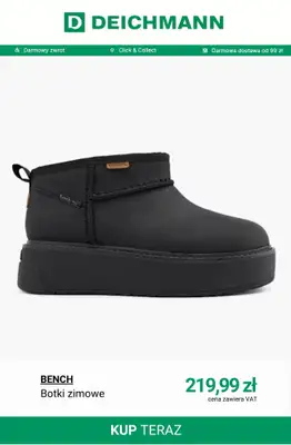 Deichmann - gazetka promocyjna Nowa kolekcja butów damskich Bench i Esprit od środy 12.11  - strona 2