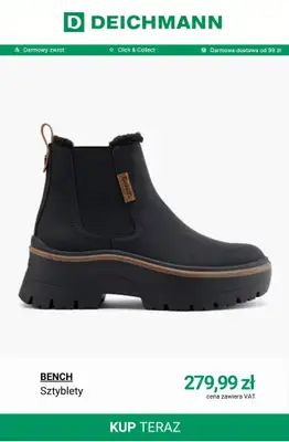 Deichmann - gazetka promocyjna Nowa kolekcja butów damskich Bench i Esprit od środy 12.11  - strona 13