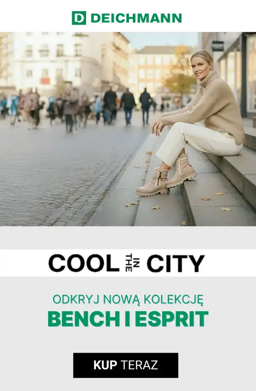 Deichmann - gazetka promocyjna Nowa kolekcja butów damskich Bench i Esprit od środy 12.11 